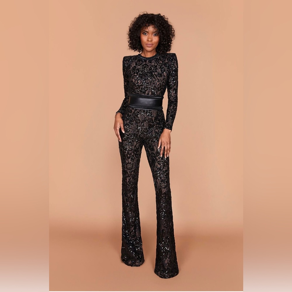 BELLA BLACK JUMPSUIT